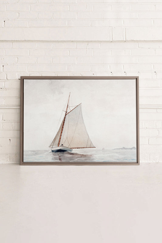 MARÉE DOUCE, Oeuvre sur toile étirée