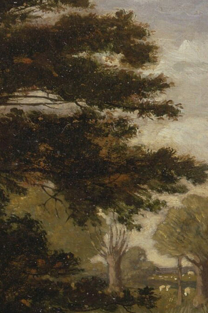 UNDER THE ANCIENT TREE, VINTAGE BRONZE FRAME