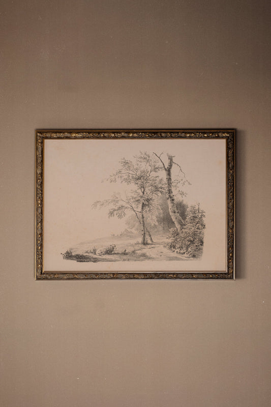 SKETCH FROM THE PAST, VINTAGE BRONZE FRAME