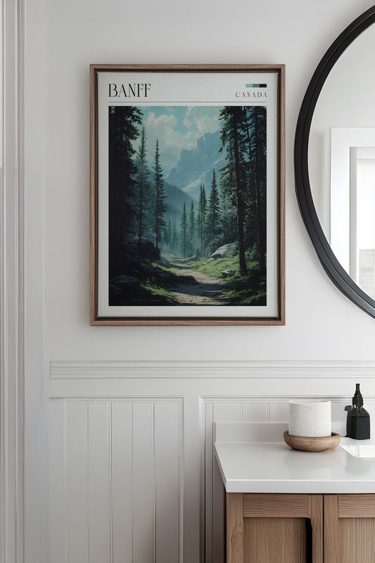 BANFF, Work on stretched canvas