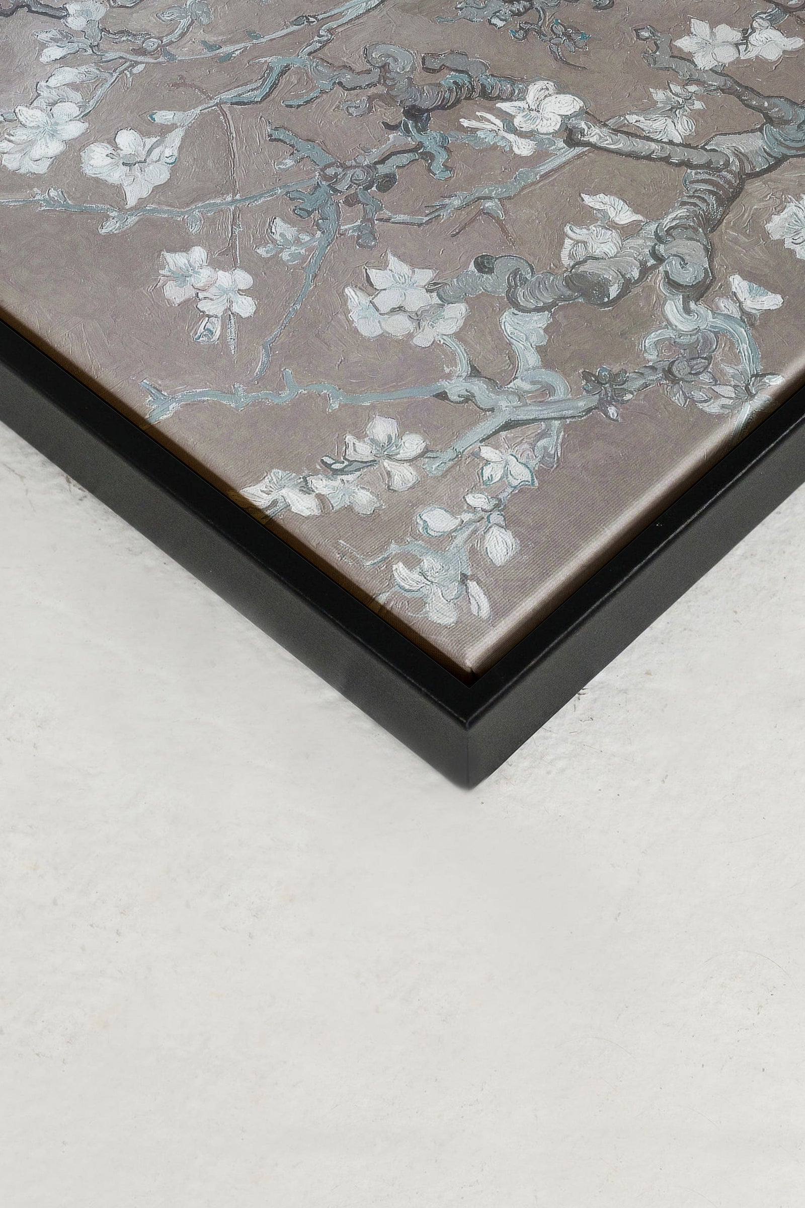 GENESIS, Artwork on stretched canvas, framed in white