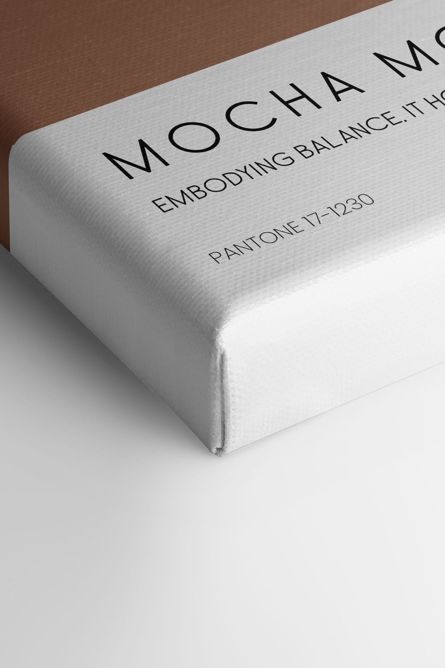 MOCHA MOUSSE, Work on stretched canvas