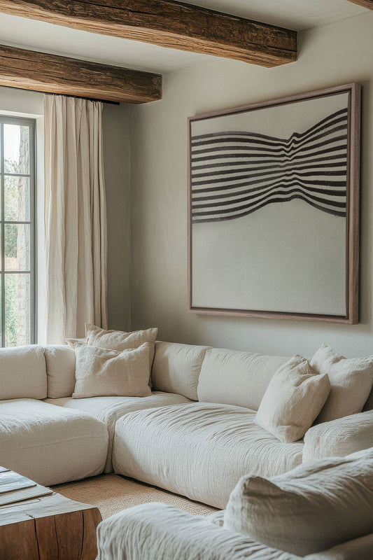 INFINITE STRIPES, Work on stretched canvas