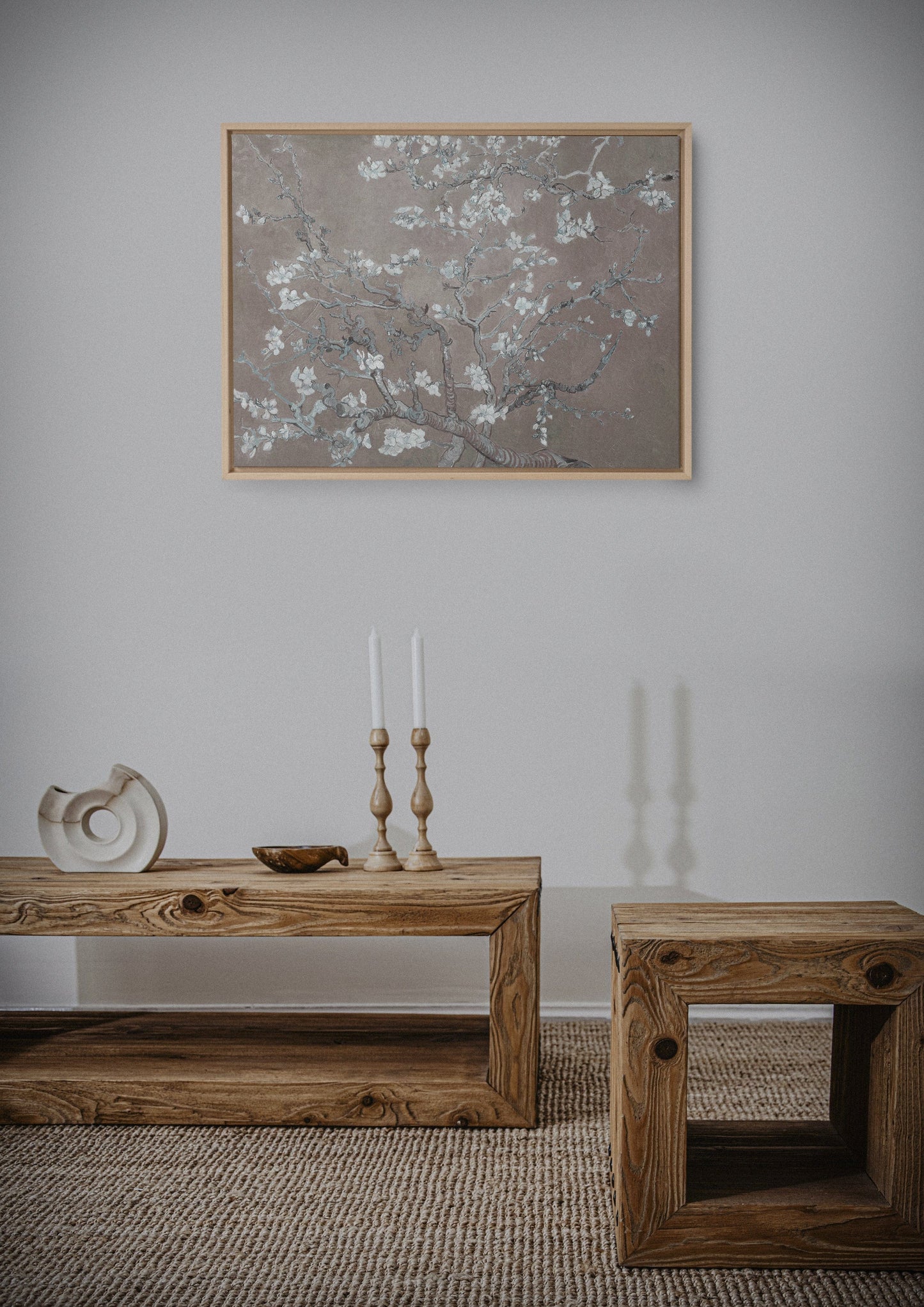ALMOND BLOSSOM II, printed canvas