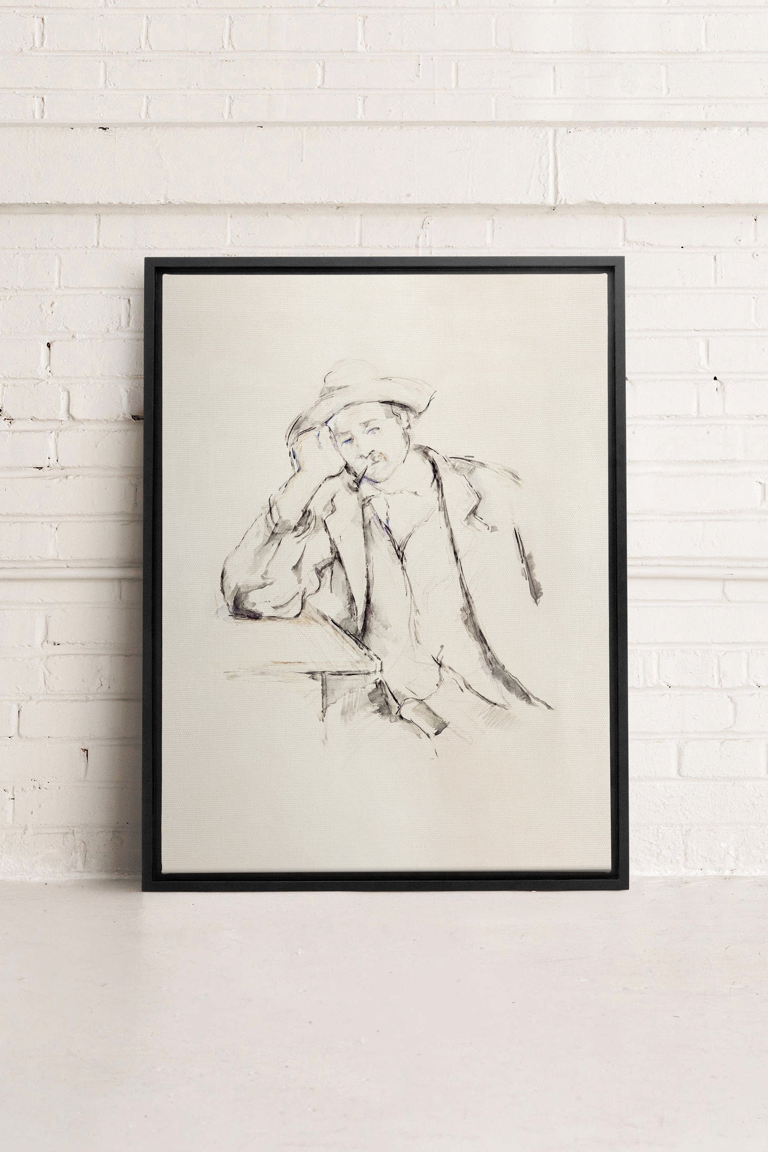 THINKER, Oeuvre sur toile étiré