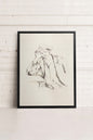 THINKER, Work on stretched canvas