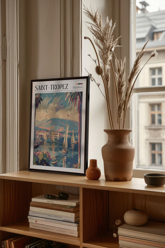 Saint-Tropez, Work on stretched canvas