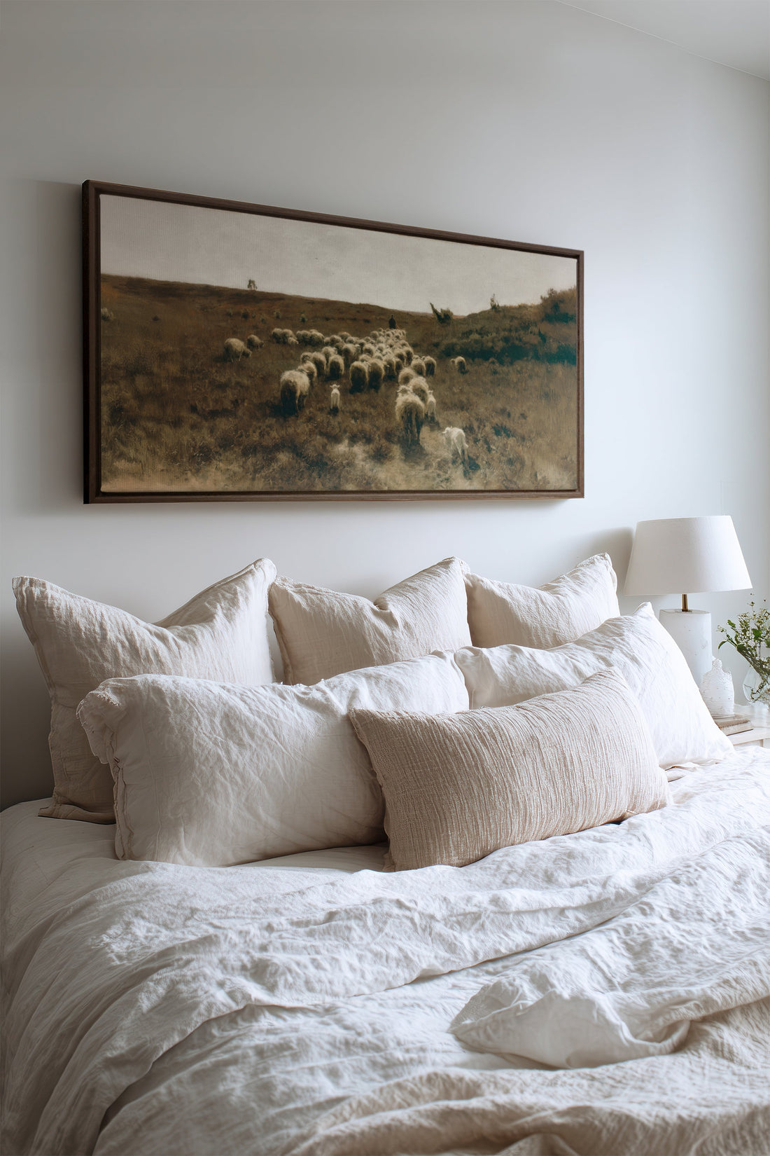 THE PEACEFUL WAY, Oeuvre sur toile étirée, encadré Noir