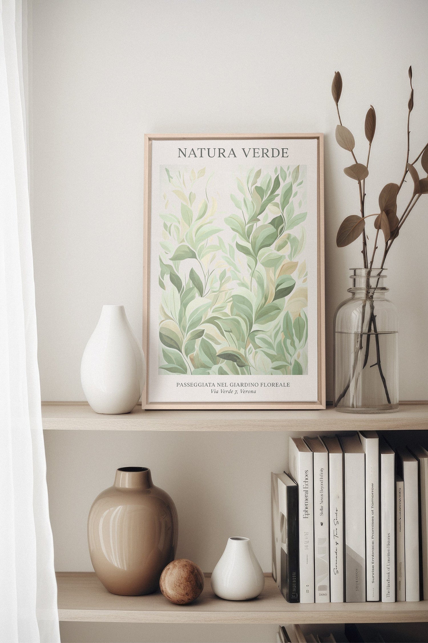 PLANTI VERDI, Oeuvre sur toile étiré