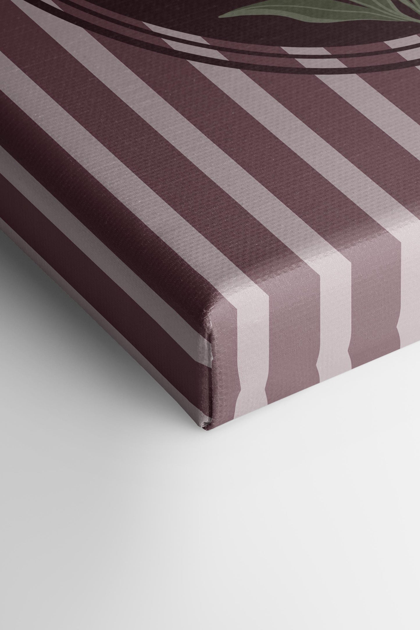 LAVENDER STRIPES, Work on stretched canvas