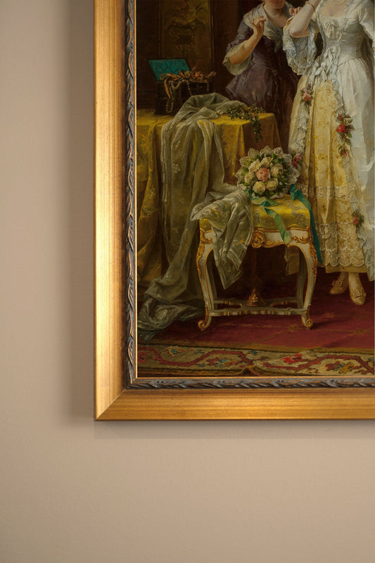 CHAMBRE ROYALE, CADRE VINTAGE OR