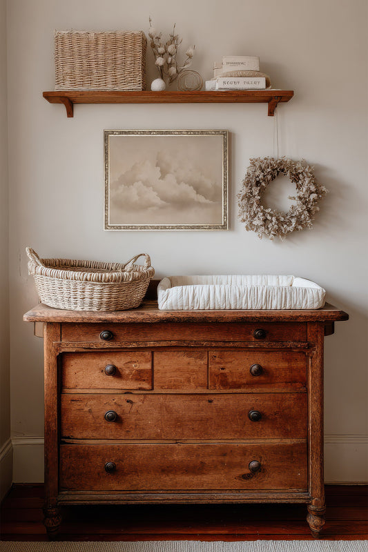 NUAGES DOUILLET, CADRE VINTAGE ARGENT
