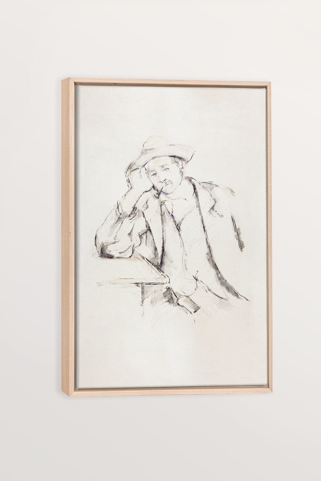 THINKER, Work on stretched canvas