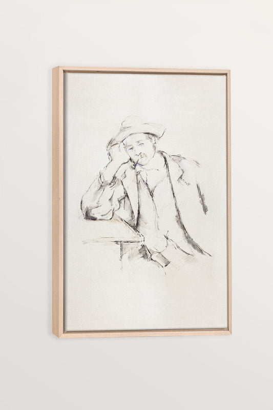 THINKER, Work on stretched canvas