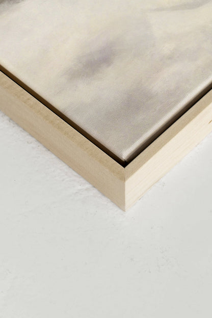 OLEKA CANVAS - FROST, Oeuvre sur toile étirée, encadré Naturel Clair