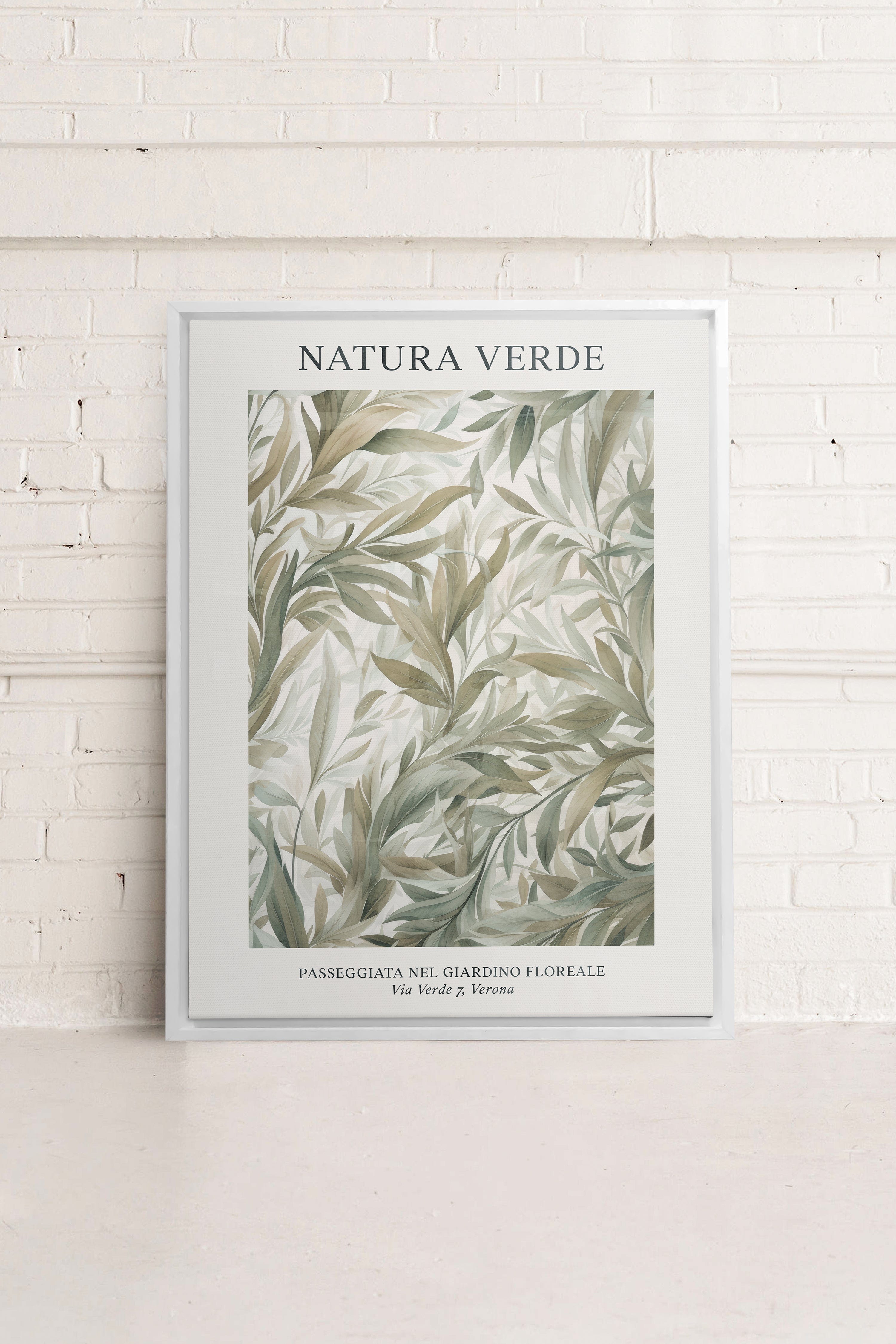 GIARDINO, Oeuvre sur toile étiré