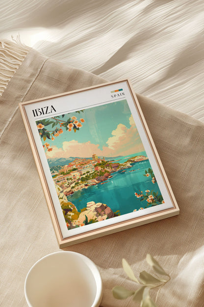 Ibiza, Work on stretched canvas