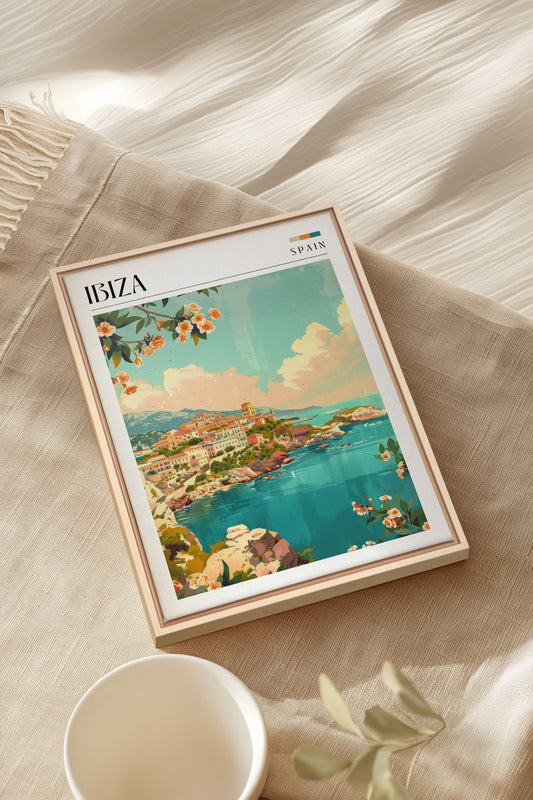 Ibiza, Work on stretched canvas