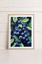 BLUEBERRY BLISS, Work on stretched canvas
