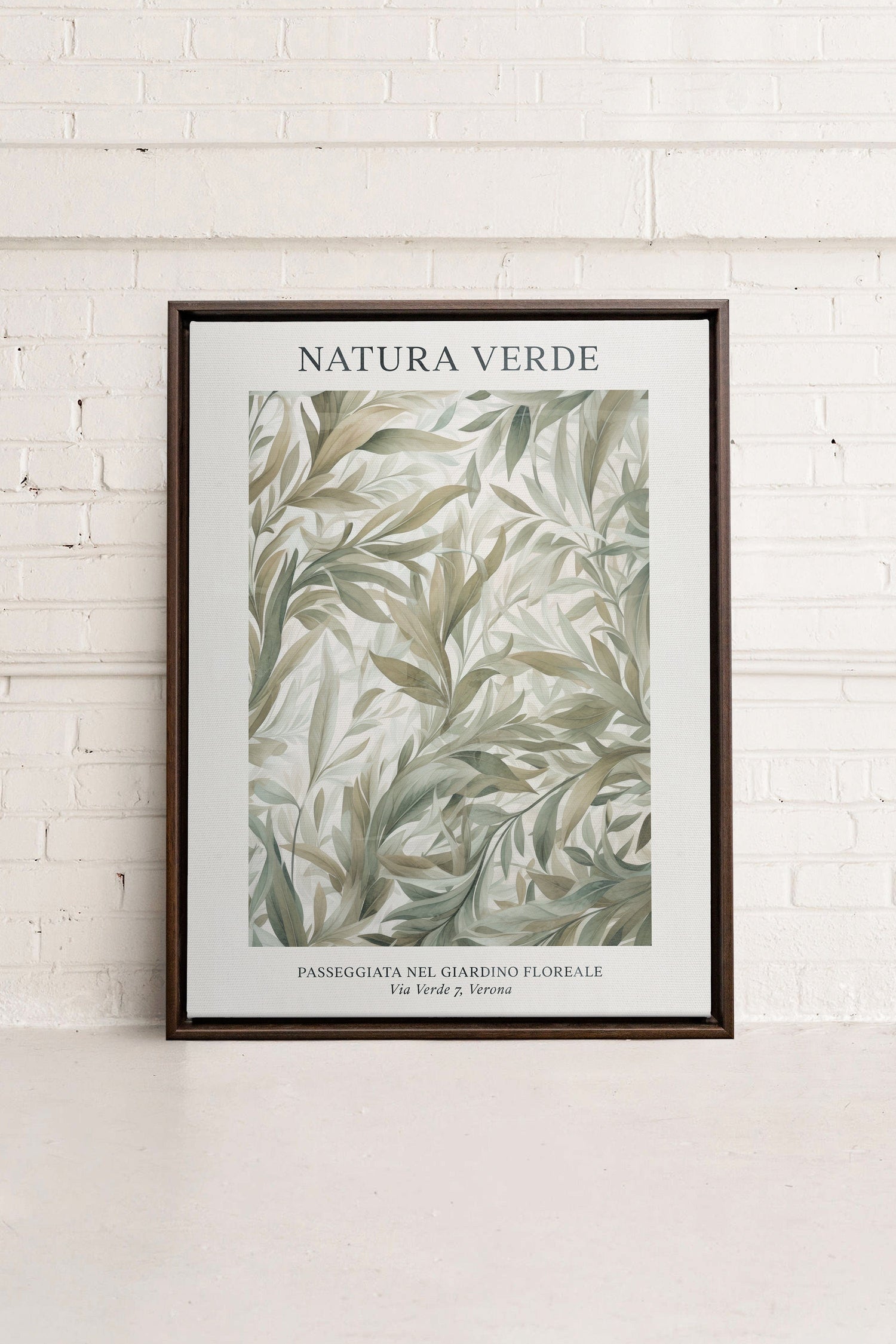 GIARDINO, Oeuvre sur toile étiré