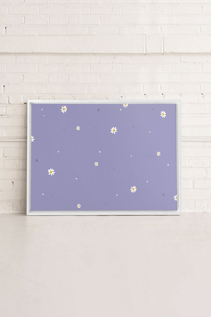 FLEURS DE LUNE, Work on stretched canvas