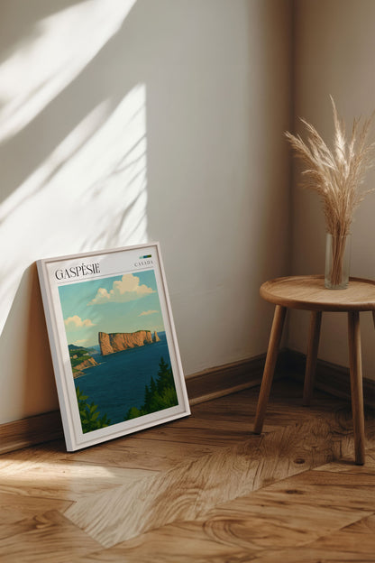GASPÉSIE, Work on stretched canvas