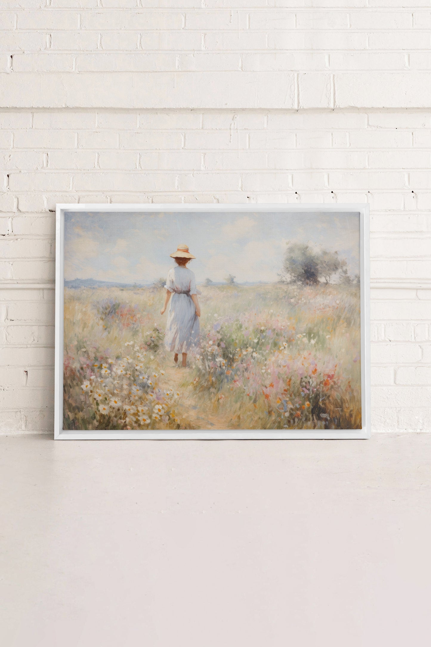 Pastel Meadows, Work on stretched canvas