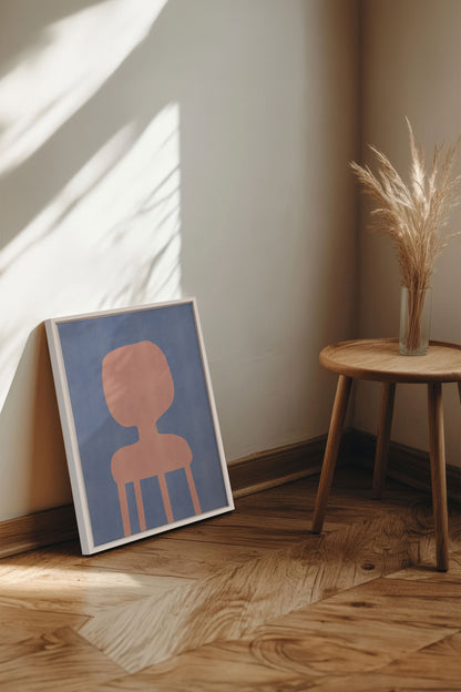 THE PINK CHAIR, Work on stretched canvas