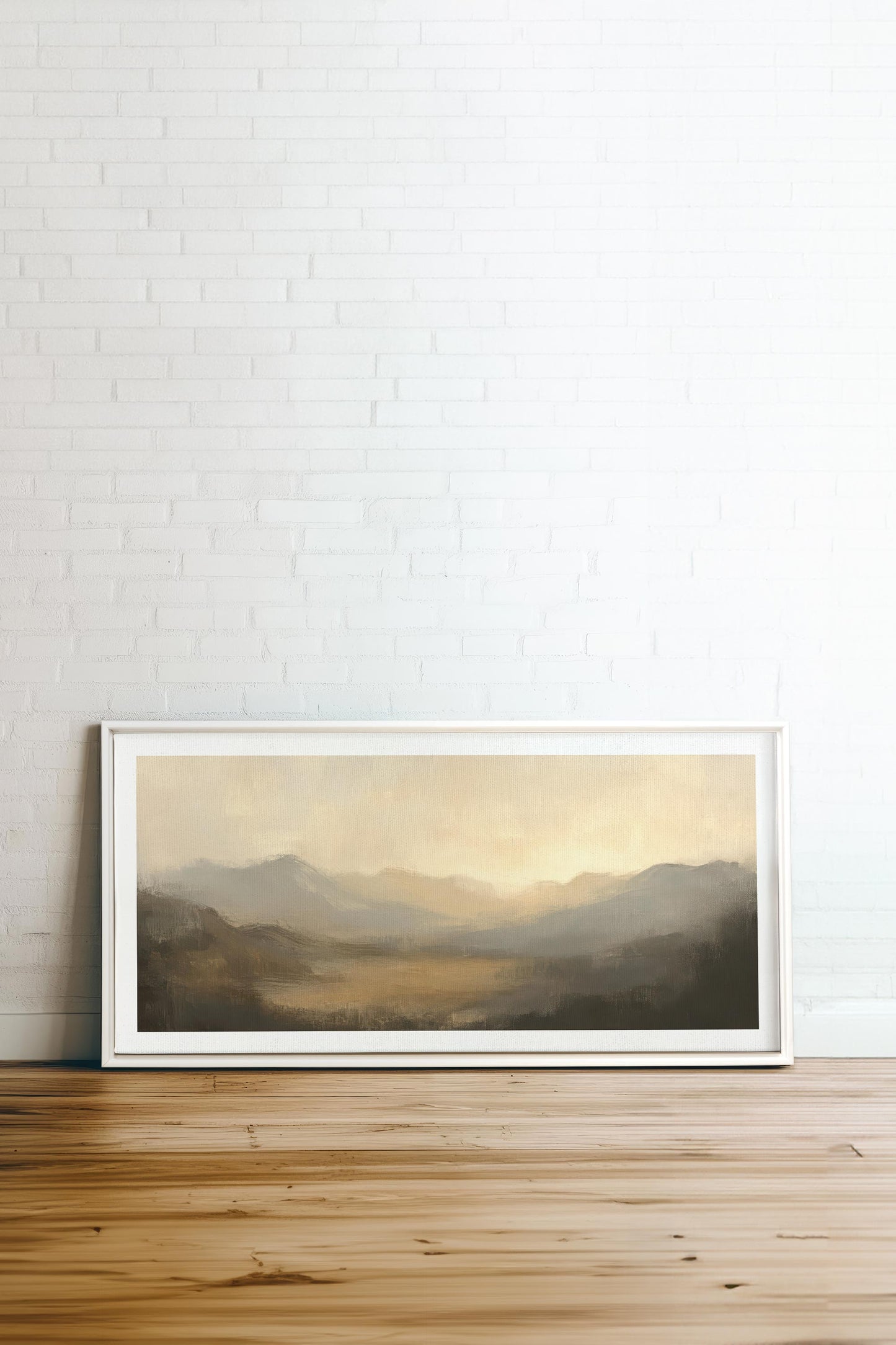 SOFT GLOW, Oeuvre sur toile étirée