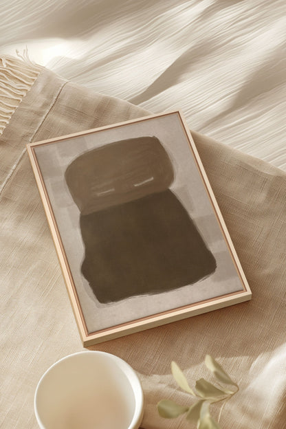 OMBRES D'ARGILE, Work on stretched canvas