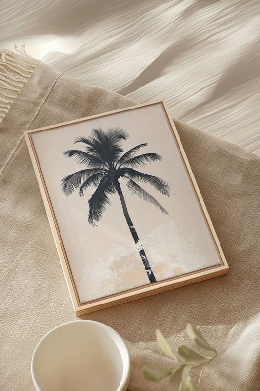 PALM BLISS, Work on stretched canvas