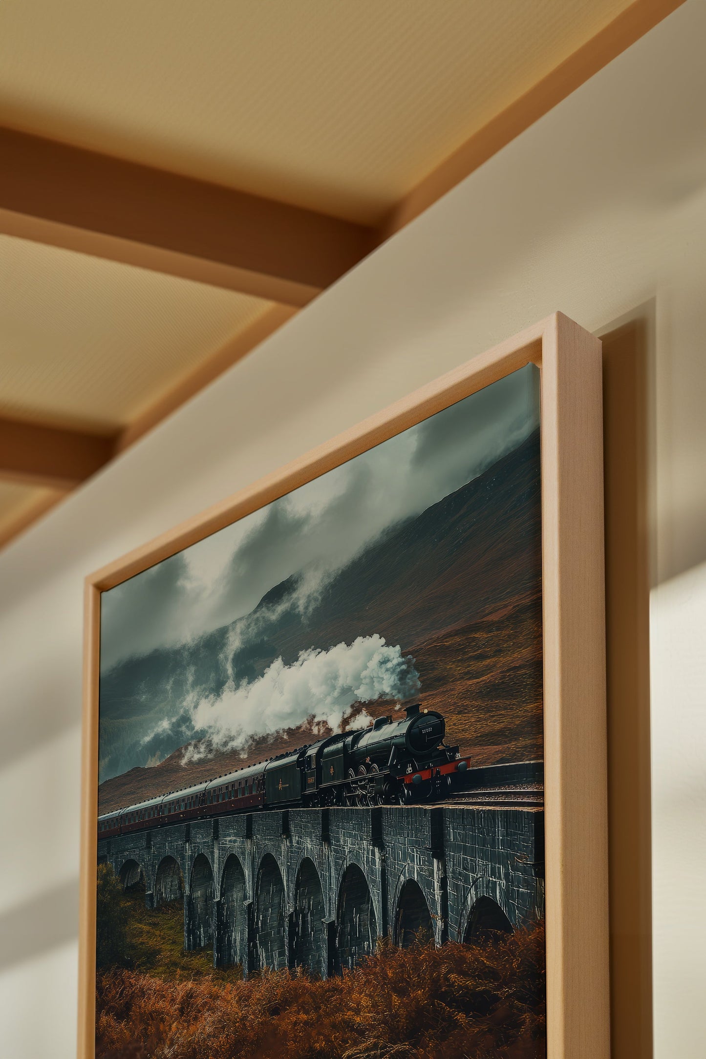 BRIDGE OF MIST, Oeuvre sur toile étirée