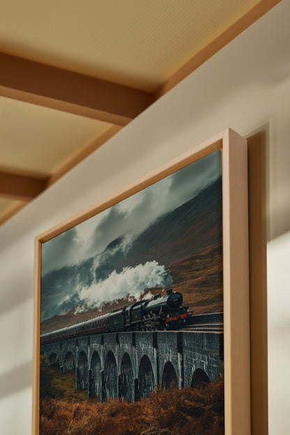 BRIDGE OF MIST, Oeuvre sur toile étirée