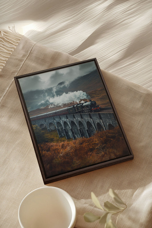 BRIDGE OF MIST, Work on stretched canvas