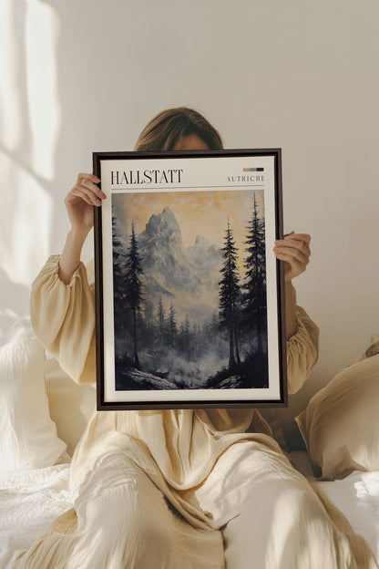 HALLSTATT, Work on stretched canvas