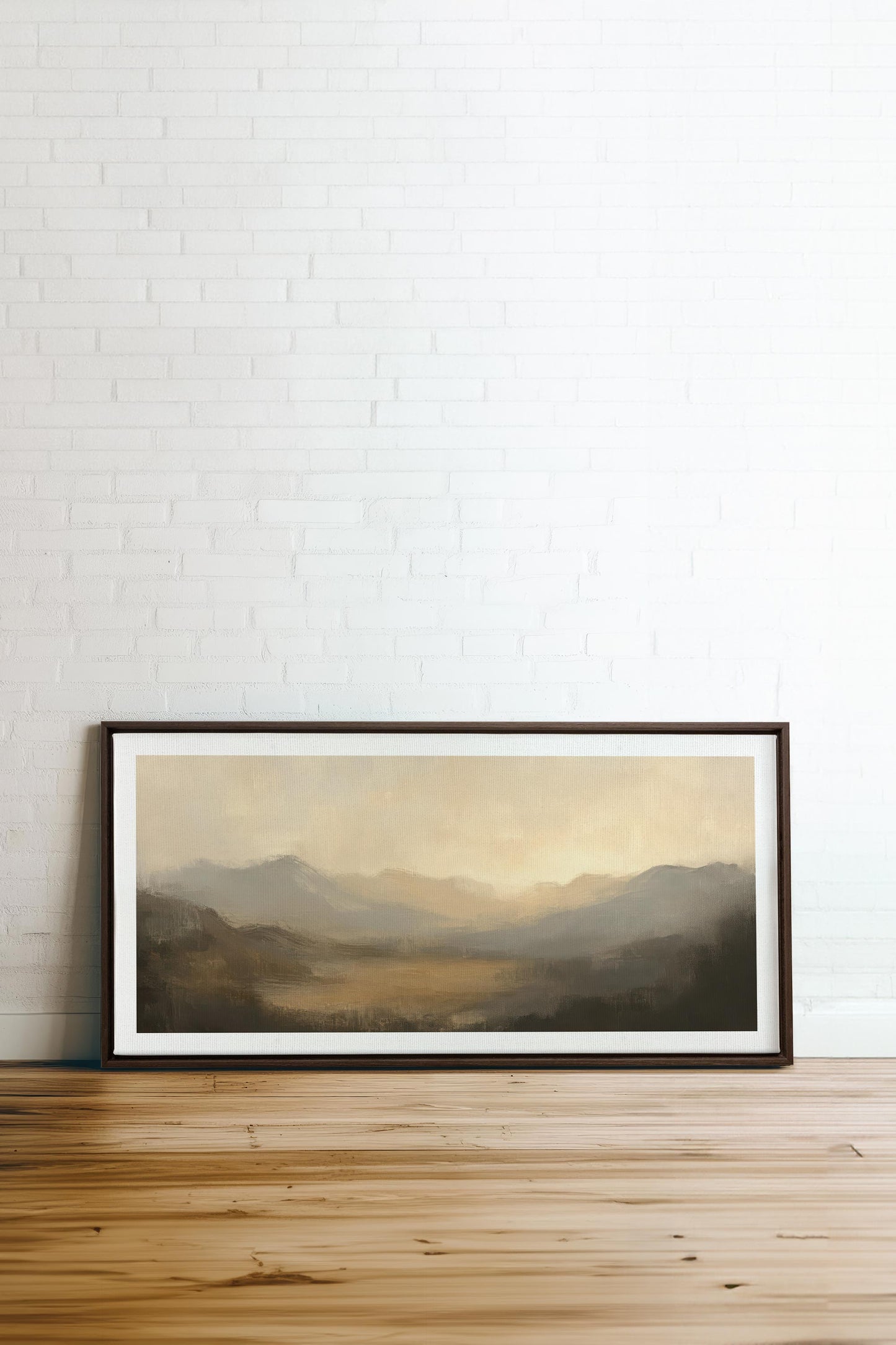 SOFT GLOW, Oeuvre sur toile étirée