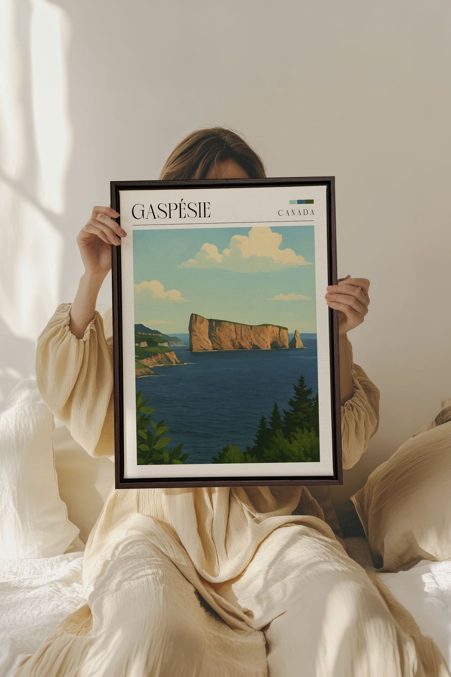 GASPÉSIE, Work on stretched canvas
