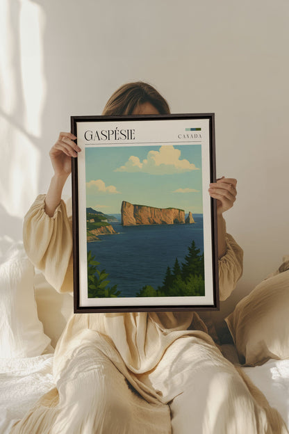 GASPÉSIE, Work on stretched canvas