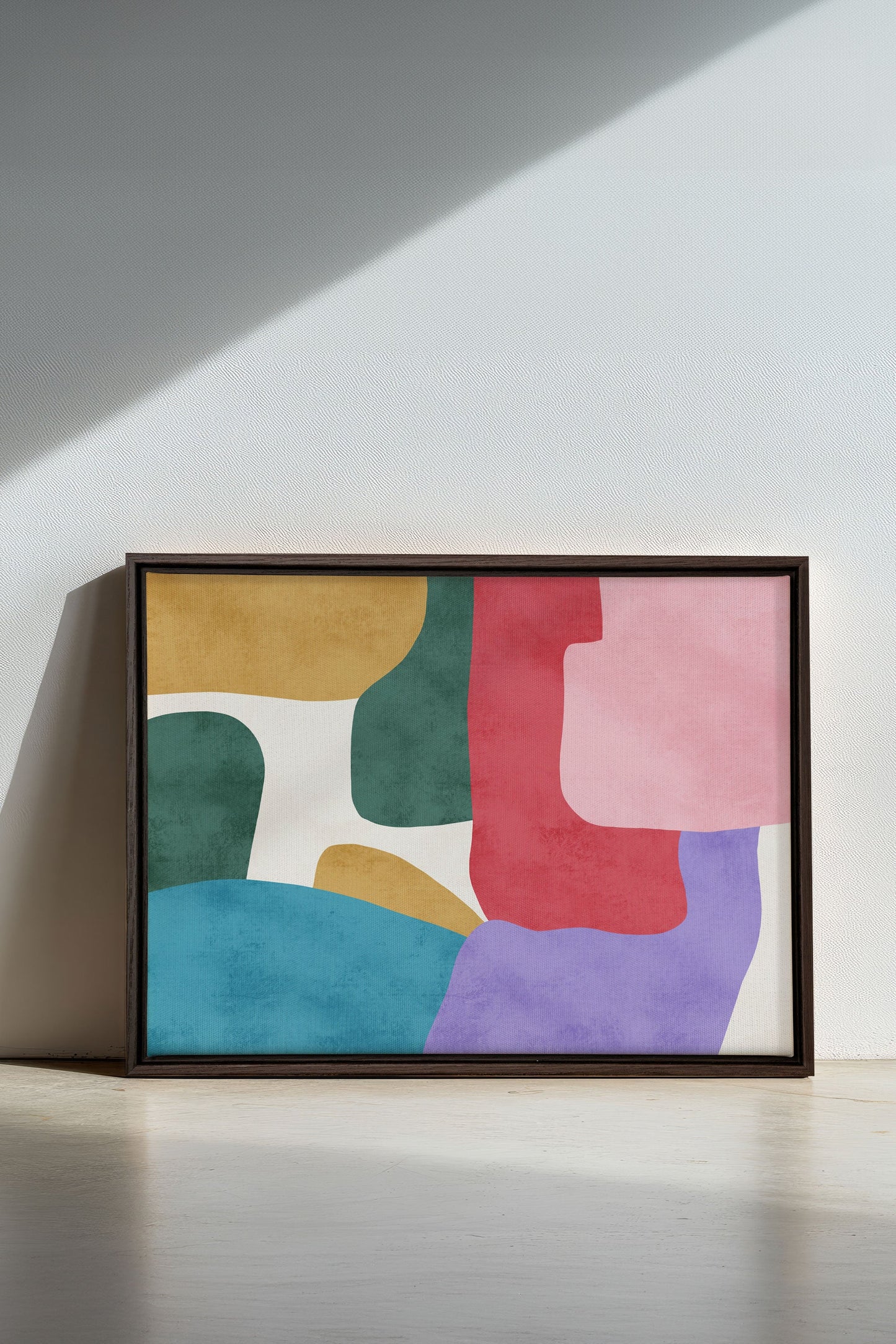 SOFT MOSAIC, Work on stretched canvas