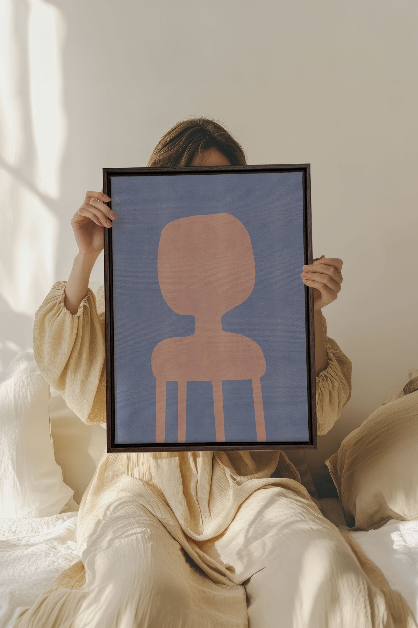 THE PINK CHAIR, Work on stretched canvas