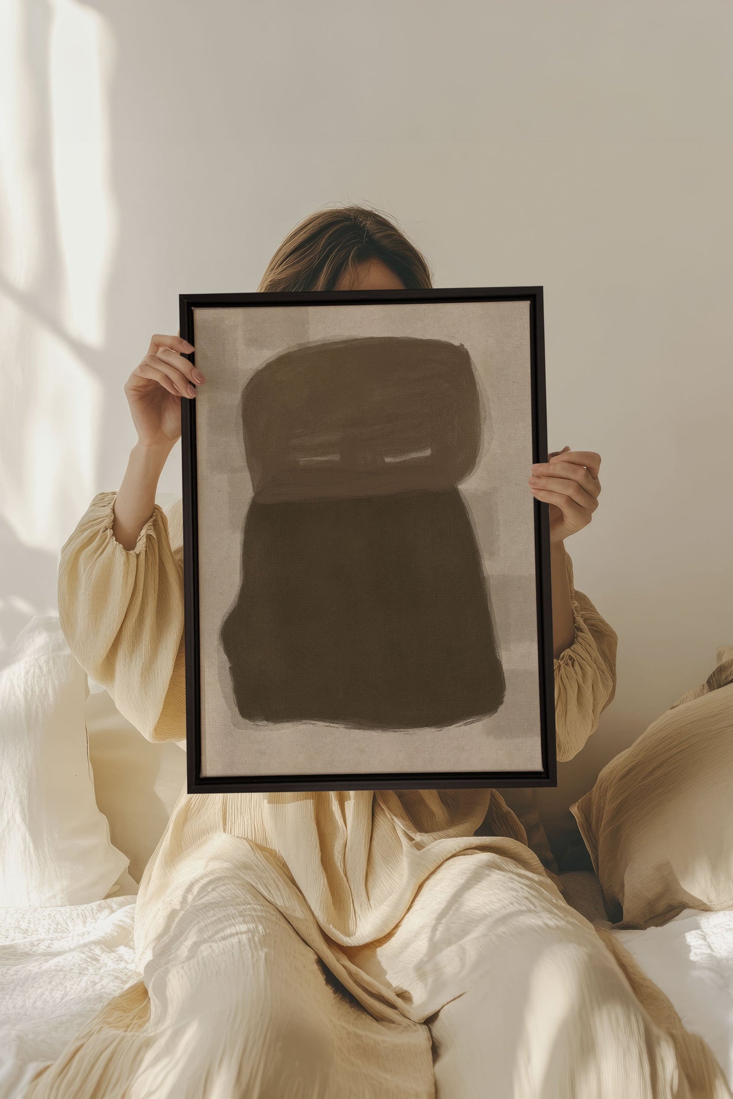 OMBRES D'ARGILE, Work on stretched canvas