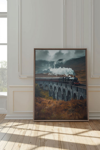 BRIDGE OF MIST, Oeuvre sur toile étirée