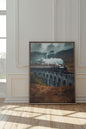BRIDGE OF MIST, Oeuvre sur toile étirée