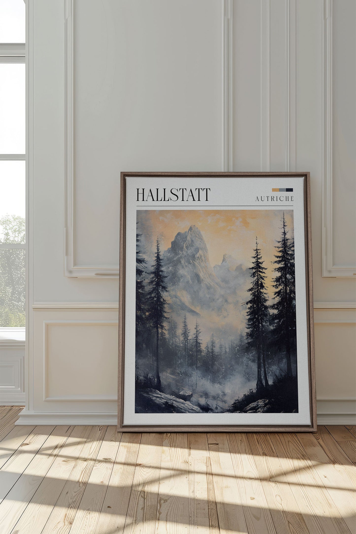 HALLSTATT, Work on stretched canvas
