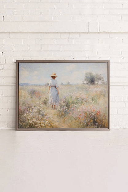 Pastel Meadows, Work on stretched canvas