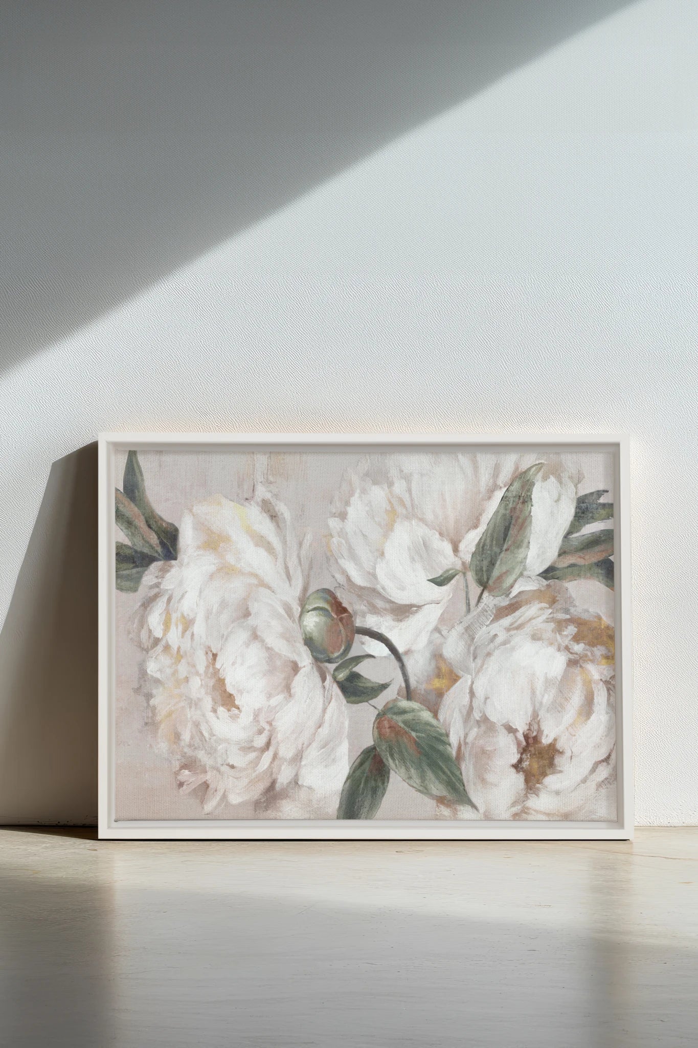 Timeless Peonies, Oeuvre sur toile étirée
