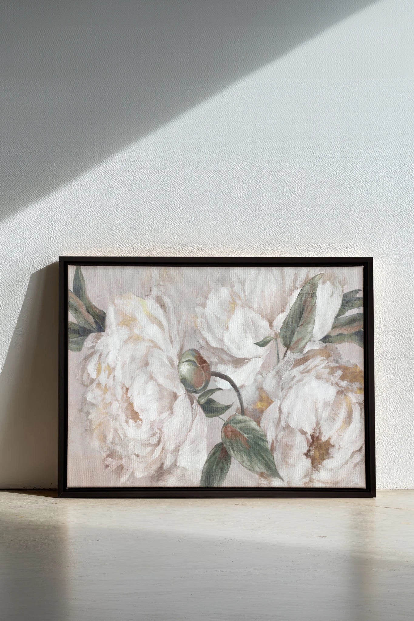 Timeless Peonies, Oeuvre sur toile étirée
