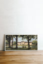 SUMMER AT THE ESTATE, Oeuvre sur toile étirée