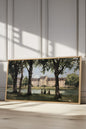 SUMMER AT THE ESTATE, Oeuvre sur toile étirée