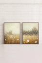DAISY BREEZE COMBINATION (2 Works on stretched canvas)